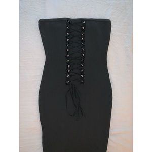 Fashion Nova Strapless Dress